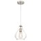 Westinghouse Pendant 60W Mini Wes, Brushed Nickel Clear Glass 6106400 - alternate 1